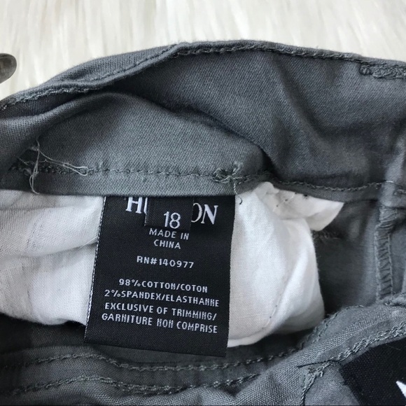 Hudson Gray Straight Leg Jeans #805 - Picture 4 of 7